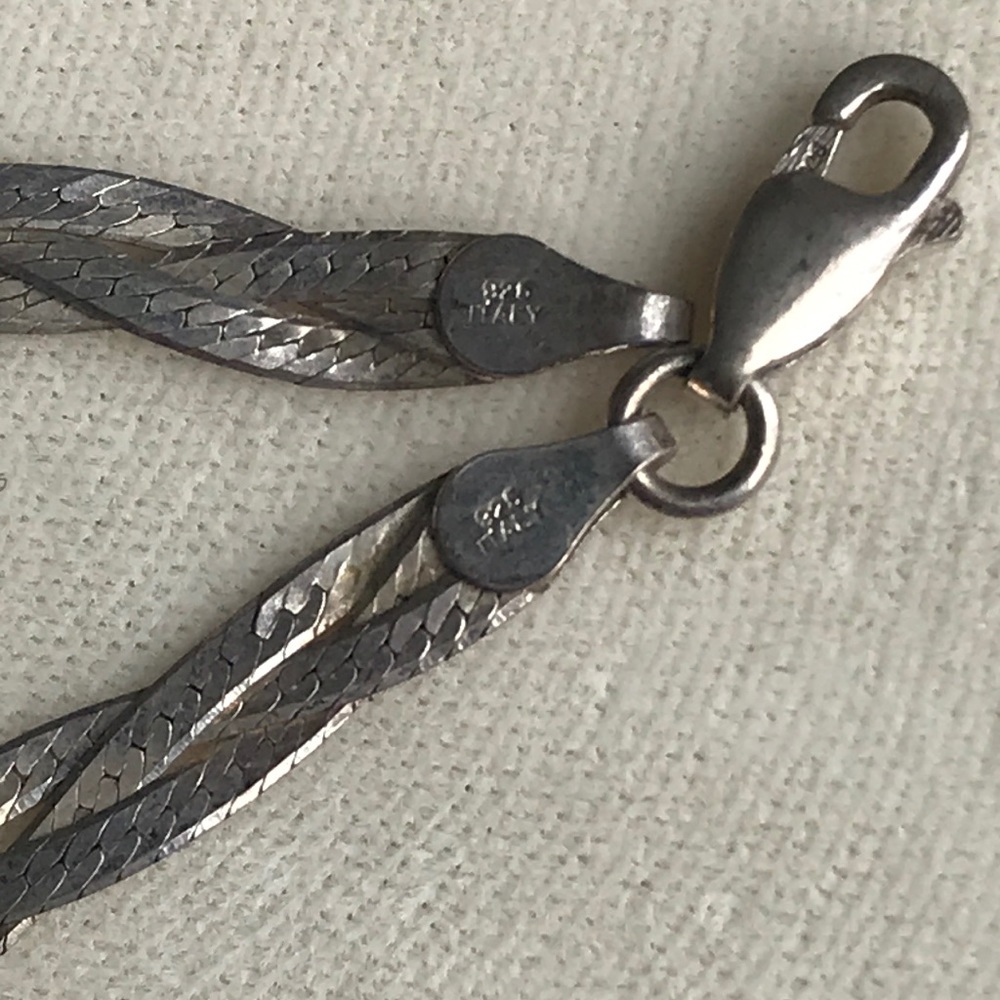 Sterling Braided Bracelet - image 3